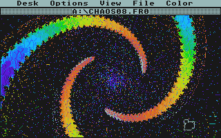 Fractal Chaos atari screenshot